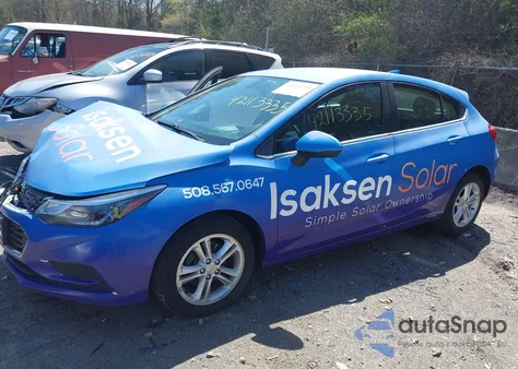 2018 Chevrolet Cruze Lt Auto z USA, uszkodzony, nr VIN 3G1BE6SM7JS622627